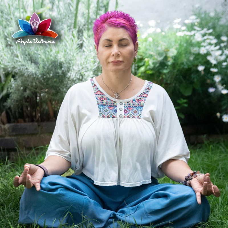 Ayda Valencia guía nuestro ritual de calma